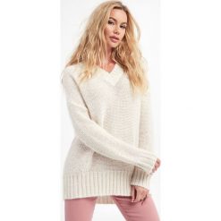 Sweter Colla MARELLA MONOCHROME. Swetry klasyczne damskie Marella, s, bez kołnierzyka. W wyprzedaży za 591.57 zł.