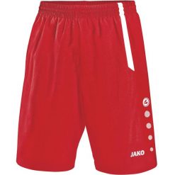 Szorty Jako Turin. Białe szorty męskie Jako, na lato, bez wzorów, sportowe. Za 126.00 zł.