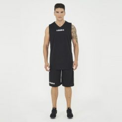 Oddychająca Koszulka Bez Rękawów Portland Damska Czarna. Czarne topy sportowe damskie Legea, xl, bez wzorów, z materiału, bez ramiączek. Za 64.00 zł.