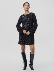 Pieces Sukienka w kolorze czarnym rozmiar: XS. Czarne sukienki damskie Pieces, na co dzień, xs, bez wzorów, bez kołnierzyka, bez ramiączek, mini, proste. Za 117.45 zł.