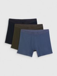 4F Bielizna bokserki (3-pack) męskie - multikolor S. Bokserki męskie 4f, bez wzorów, z bawełny. Za 99.99 zł.