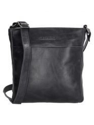 Micmacbags Skórzana torebka w kolorze czarnym - 23 x 24 x 6 cm rozmiar: onesize. Czarne torebki klasyczne damskie micmacbags, bez wzorów, z materiału, bez dodatków. Za 215.21 zł.