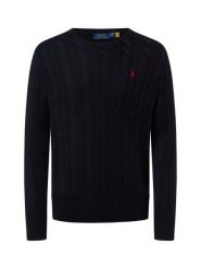 Polo Ralph Lauren Męski sweter z dzianiny Mężczyźni Bawełna niebieski jednolity, L. Niebieskie swetry męskie Polo Ralph Lauren, l, bez wzorów, z bawełny, bez kołnierzyka. Za 949.95 zł.