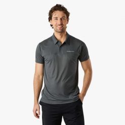 Koszula Polo Męska Swedemount Ultra Light Piké szybkoschnąca. Zielone koszule męskie SWEDEMOUNT, m, bez wzorów, bez kołnierzyka, bez ramiączek. Za 169.99 zł.