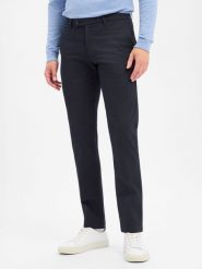Bugatti spodnie chino Mężczyźni Bawełna niebieski, 31-32. Niebieskie spodnie materiałowe męskie Bugatti, bez wzorów, z bawełny. Za 499.95 zł.
