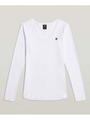 G-Star Koszulka w kolorze białym rozmiar: M. Białe t-shirty damskie G-Star, m, bez wzorów, z bawełny, bez kołnierzyka. Za 105.38 zł.