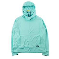 Second life - Bluza z kapturem damska z otworami na kciuki - Stan dobry. Niebieskie bluzy z kapturem damskie The North Face, xl. Za 143.46 zł.