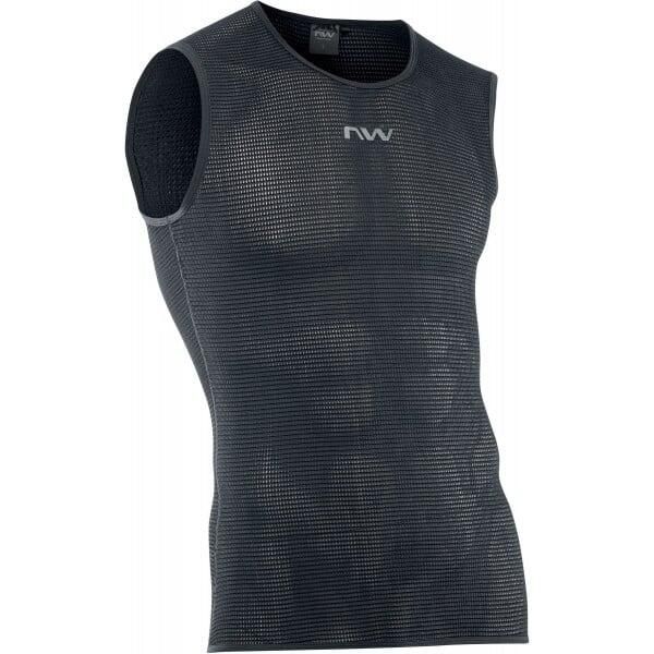 Koszulka rowerowa potówka NORTHWAVE Light Base Layer. Czarne t-shirty sportowe męskie Northwave, m, bez ramiączek, rowerowe. Za 149.99 zł.