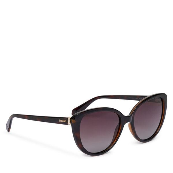 Okulary przeciwsłoneczne Polaroid. Brązowe okulary przeciwsłoneczne damskie Polaroid. Za 229.99 zł.