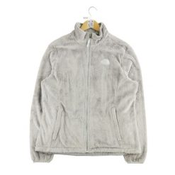 Second life - Kurtka polarowa TNF Grey Osito dla kobiet - Jak nowy. Szare kurtki damskie The North Face, bez wzorów, z polaru, bez kaptura. Za 212.96 zł.