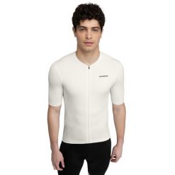 Męska koszulka rowerowa z krótkim rękawem Kolarstwo Siroko Core Rim Drive. Białe t-shirty sportowe męskie SIROKO, m, bez ramiączek, rowerowe. Za 76.00 zł.