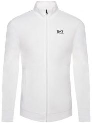 EA7 Emporio Armani Bluza 8NPM01 PJ05Z 1100 Biały Regular Fit. Białe bluzy bez kaptura męskie EA7 Emporio Armani, m, z bawełny. Za 289.99 zł.