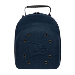Torba transportowa na 6 czapek New Era. Niebieskie torebki klasyczne damskie New Era, bez wzorów, z materiału, bez dodatków. Za 196.50 zł.