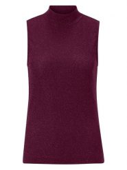 Rich & Royal Top w kolorze czerwonym rozmiar: M. Czerwone topy damskie Rich & Royal, m, bez wzorów, bez kołnierzyka. Za 117.45 zł.