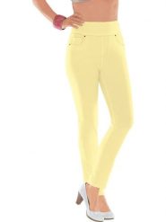WITT WEIDEN Jegginsy w kolorze żółtym rozmiar: 36. Żółte legginsy damskie WITT WEIDEN, bez wzorów, z materiału. Za 56.66 zł.