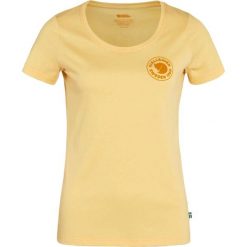 Koszulka damska Fjallraven 1960 Logo T-shirt. Czarne topy sportowe damskie Fjällräven, na lato, xs, bez wzorów, z bawełny, bez ramiączek. Za 251.30 zł.