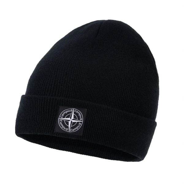Czapka Zimowa Unisex Campus Beanie. Czarne czapki męskie Campus, na zimę, bez wzorów, sportowe. Za 59.99 zł.