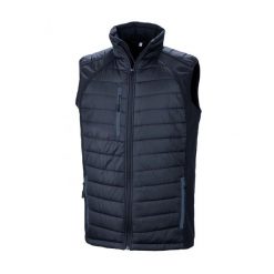 Wyściełana kurtka puchowa z recyklingu Result Black Compass. Niebieskie kurtki męskie RESULT, m, bez wzorów, z poliesteru, bez kaptura. Za 190.95 zł.
