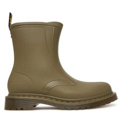 Kalosze Dr. Martens. Zielone kalosze damskie Dr. Martens, bez wzorów. Za 679.99 zł.