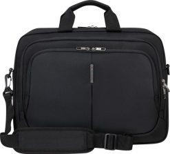 Torba Samsonite 155202 1041 17.3'' Guardit 3.0 czarny. Czarne torby na laptopa damskie Samsonite, bez wzorów, z materiału. Za 319.00 zł.