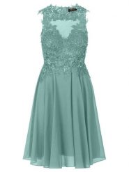 APART Sukienka w kolorze turkusowym rozmiar: 40. Niebieskie sukienki damskie Apart, bez wzorów, z koronki, bez kołnierzyka, bez ramiączek, midi. Za 214.70 zł.