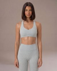 Biustonosz sportowy Racer Softform™ - Szary melanż. Szare biustonosze sportowe damskie JOY STUDIO, bez wzorów, z materiału. Za 142.00 zł.