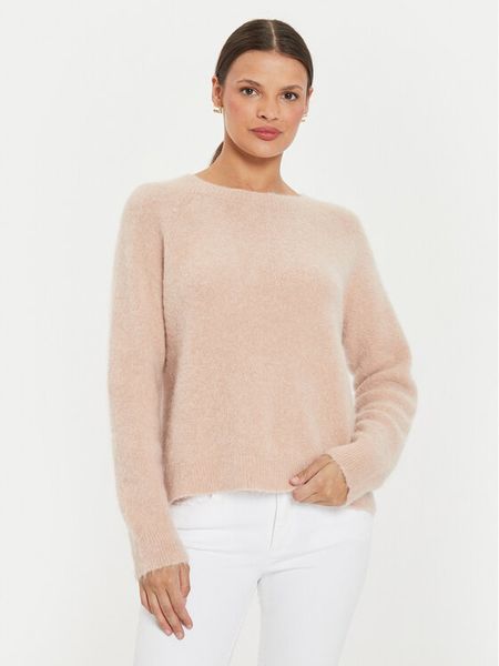 Kontatto Sweter 3M0229 Beżowy Relaxed Fit. Brązowe swetry klasyczne damskie Kontatto, m, z syntetyku, bez kołnierzyka. Za 249.99 zł.
