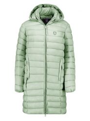 Canadian Peak Płaszcz pikowany "Akitaleak" w kolorze miętowym rozmiar: XXL. Zielone płaszcze damskie Canadian Peak, xxl, bez wzorów. Za 197.63 zł.