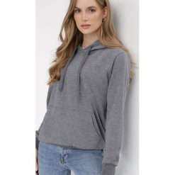 Ciemnoszara Bluza z Kapturem Anitta. Szare bluzy z kapturem damskie Born2be, l. Za 29.99 zł.