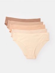 Majtki figi 5 pack - wielobarwny. Figi damskie Sinsay, l, bez wzorów. Za 22.99 zł.