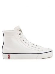 Levi's® Trampki 235664-733-51 Biały. Białe trampki i tenisówki damskie bez wzorów, z materiału. Za 199.99 zł.