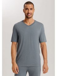 Hanro Koszulka piżamowa w kolorze szarym rozmiar: S. Szare piżamy męskie Hanro, s, bez wzorów, bez ramiączek. Za 143.90 zł.