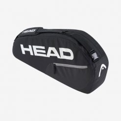 Torba na rakiety tenisowe Head Base S BK. Czarne torby męskie na ramię HEAD, bez wzorów, z materiału, na ramię. Za 190.00 zł.
