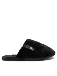 Tommy Hilfiger Kapcie Trenerzy Confort Home FW0FW08138 Czarny. Czarne kapcie damskie Tommy Hilfiger, z materiału. Za 209.99 zł.
