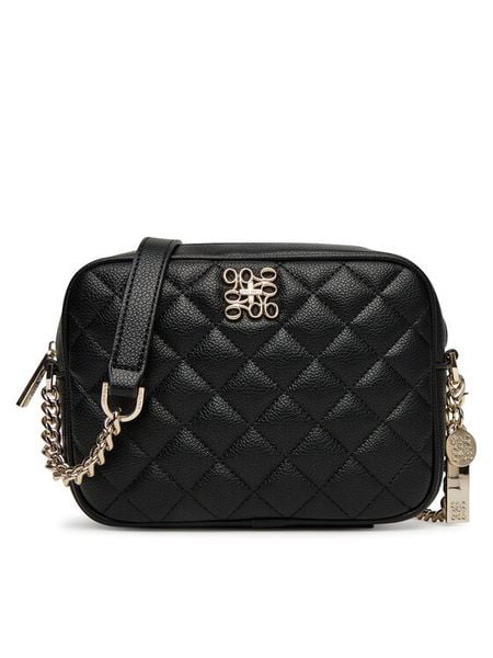 Nine West Torebka CEO-GEORGIA-JH5825-NW Czarny. Czarne listonoszki damskie Nine West, bez wzorów, z materiału, bez dodatków. Za 199.99 zł.