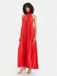 ACCESS FASHION Sukienka wieczorowa 63-3316-357 Czerwony Relaxed Fit. Czerwone sukienki damskie ACCESS FASHION, l, bez wzorów, z syntetyku, wizytowe, bez kołnierzyka, bez ramiączek. Za 949.99 zł.