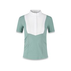 Damska koszulka konkursowa Kentucky Horsewear Heritage Air. Szare t-shirty damskie KENTUCKY HORSEWEAR, bez wzorów, z materiału, bez kołnierzyka. Za 528.00 zł.