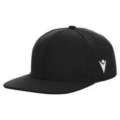 Czapka Macron Lutz Flex x5. Czarne czapki męskie Macron, bez wzorów, z materiału, eleganckie. Za 468.50 zł.
