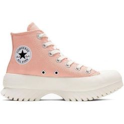 Buty sportowe Converse Ctas Lugged 2.0 Hi. Czerwone buty sportowe na co dzień damskie Converse, bez wzorów. Za 490.00 zł.
