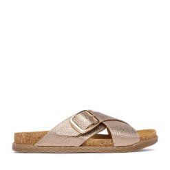 Klapki Lasocki. Żółte klapki damskie Lasocki, bez wzorów, bez obcasa. Za 159.99 zł.