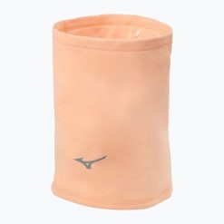Komin Mizuno Warmalite Triwarmer. Brązowe szaliki i kominy damskie Mizuno, bez wzorów, z elastanu. Za 45.99 zł.