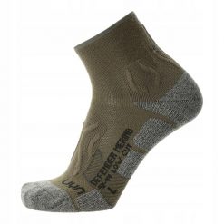 Skarpety trekkingowe Męskie Uyn Defender Merino Low Cut. Zielone skarpetki męskie UYN, bez wzorów. Za 79.99 zł.