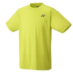 Koszulka tenisowa męska z krótkim rękawem Yonex Uni T-shirt Practice. Żółte t-shirty męskie YONEX, m, bez wzorów, z materiału, bez kołnierzyka. Za 119.00 zł.