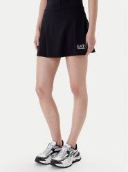EA7 Emporio Armani Spódnico-szorty 7W000507 AF14524 UC001 Czarny Regular Fit. Czarne spodenki sportowe damskie EA7 Emporio Armani, s, z syntetyku, tenisowe. Za 243.99 zł.