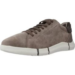 Buty GEOX U ADACTER A Beżowy. Brązowe buty fitness męskie Geox, ze skóry, bez zapięcia, na fitness i siłownię. Za 319.99 zł.