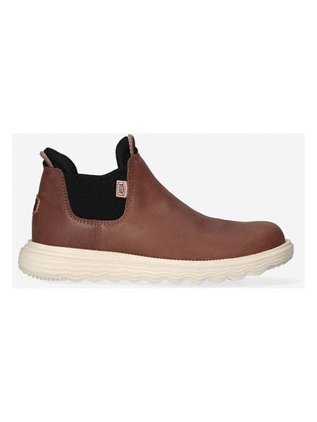 Hey Dude Sztyblety w kolorze jasnobrązowym rozmiar: 38. Brązowe botki damskie Hey dude, sportowe, bez obcasa, bez zapięcia. Za 219.60 zł.