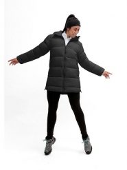 Maier Sports Płaszcz funkcyjny "Heatcore" w kolorze czarnym rozmiar: 44. Czarne płaszcze damskie Maier Sports, bez wzorów, sportowe. Za 435.11 zł.