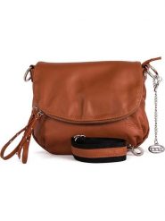 Mia Tomazzi Skórzana torebka "Pontida" w kolorze jasnobrązowym - 28 x 20 x 8 cm rozmiar: onesize. Brązowe torebki klasyczne damskie Mia Tomazzi, bez wzorów, z materiału, bez dodatków. Za 340.18 zł.