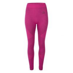 Damskie legginsy Elbrus Rael Bottom. Czerwone legginsy sportowe damskie ELBRUS, s, bez wzorów, z elastanu, na fitness i siłownię. Za 224.51 zł.