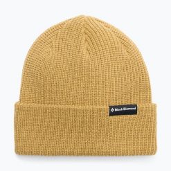 Czapka zimowa Black Diamond Fisherman. Żółte czapki męskie Black Diamond, na zimę, bez wzorów, sportowe. Za 99.99 zł.